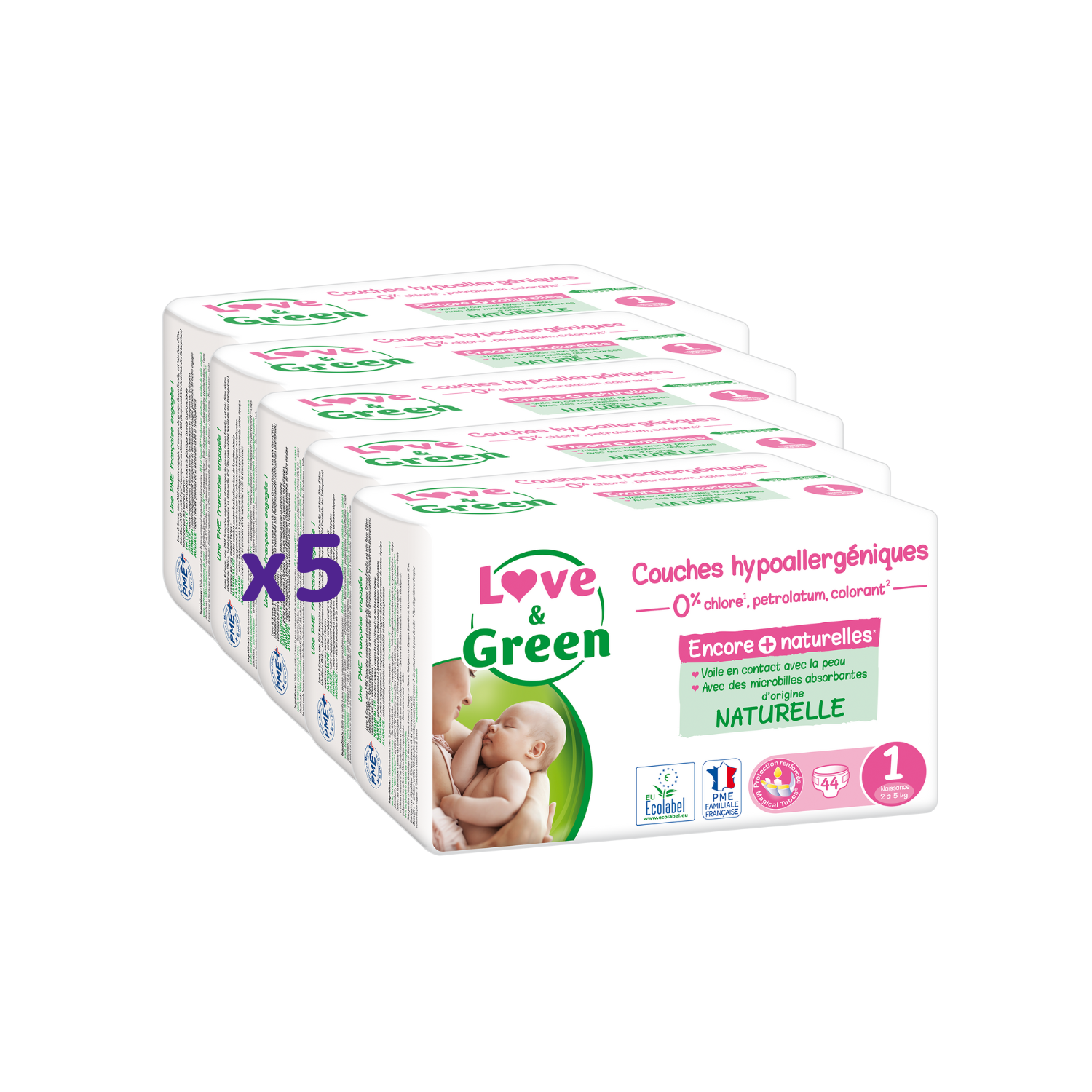 Diapers Love&Green, Ecological and Quality