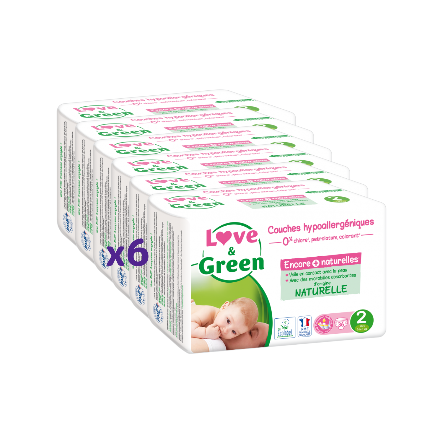 Diapers Love&Green, Ecological and Quality